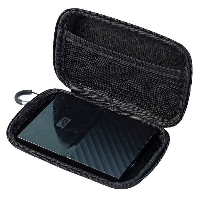 Sac de rangement de câble de données d'oreille portable chargeur