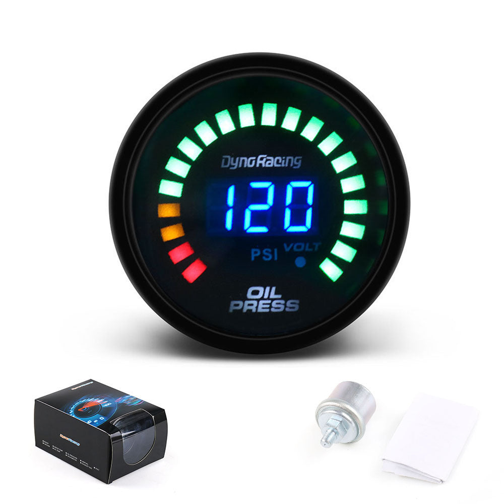 Gauge de pression d'huile avec capteur