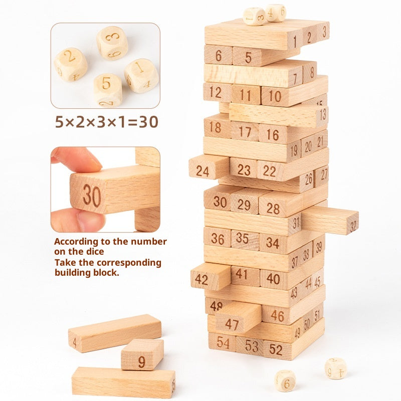 Jeu de construction de blocs Jouet parents-enfants et adultes