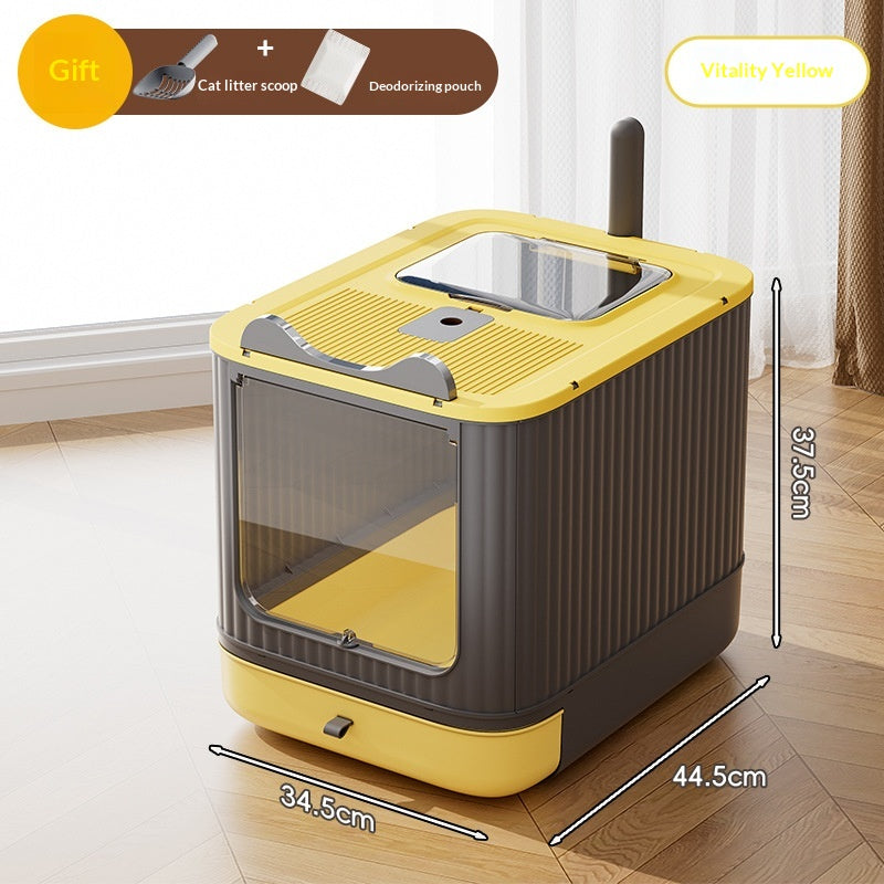 Boîte à litière pour chats