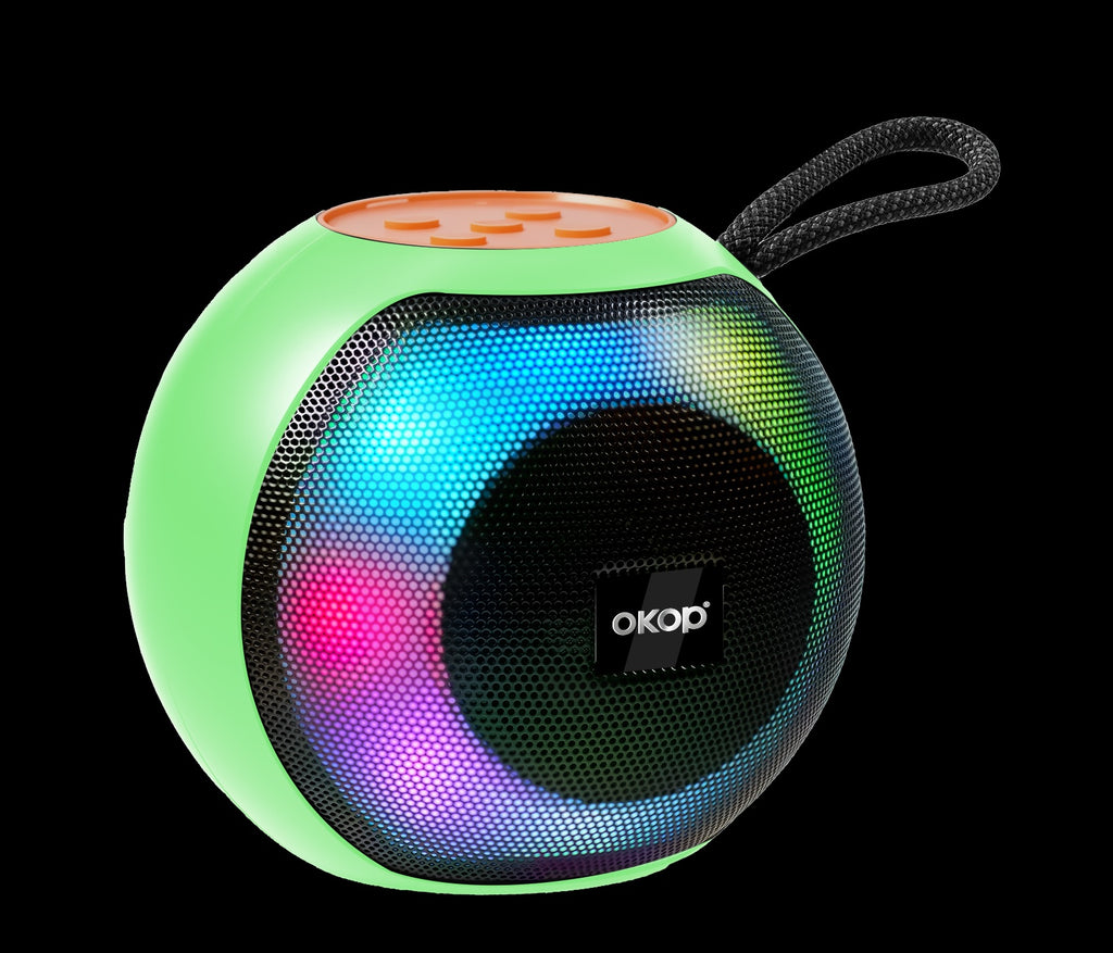 KP-586 Haut-parleur Bluetooth sans fil le plus vendu avec poignée portable et RGB Lighting Compa