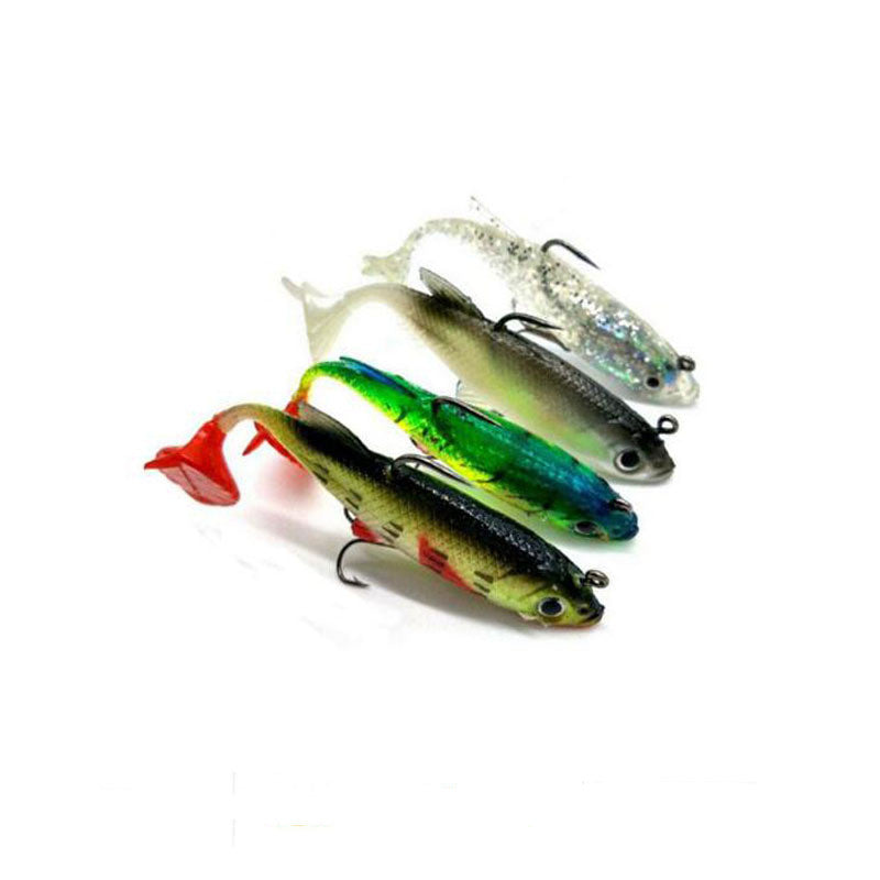 Paquet 8CM 14g Cinq couleurs en option Paquet Plomb Poisson