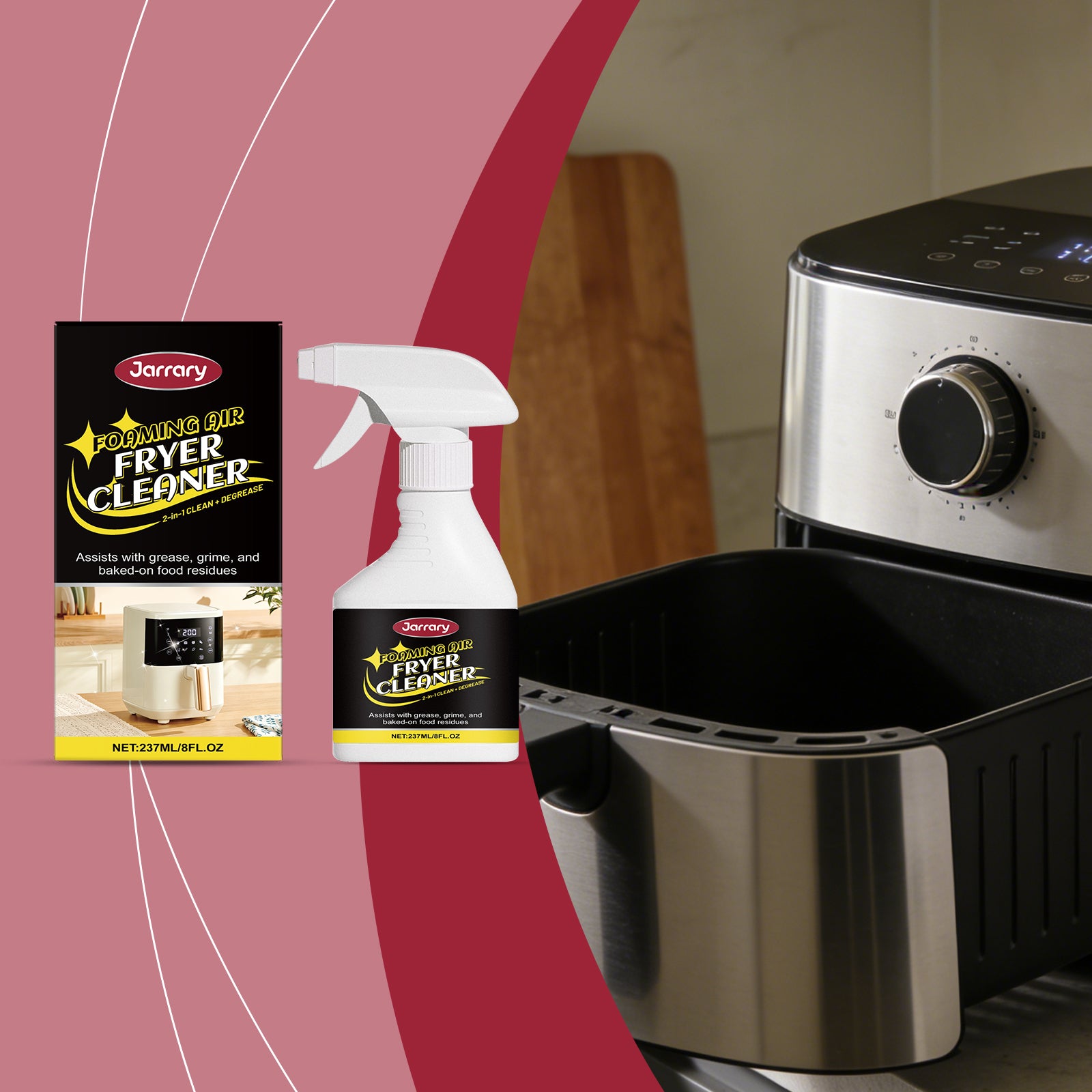 Air Fryer Cleaner 237ml-1box