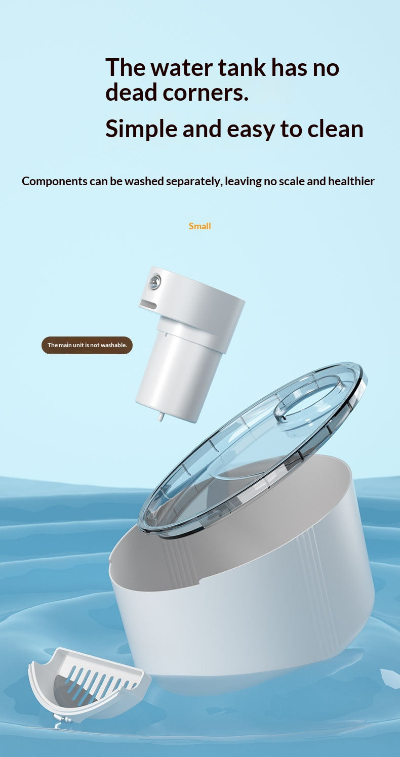 Fontaine d'eau pour animaux intelligents