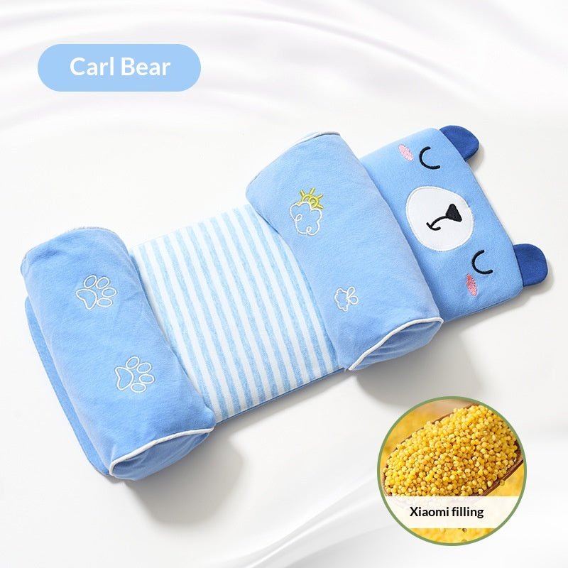 Oreiller en forme de bébé bébé nouveau-né Oreiller de correction anti-tête plate