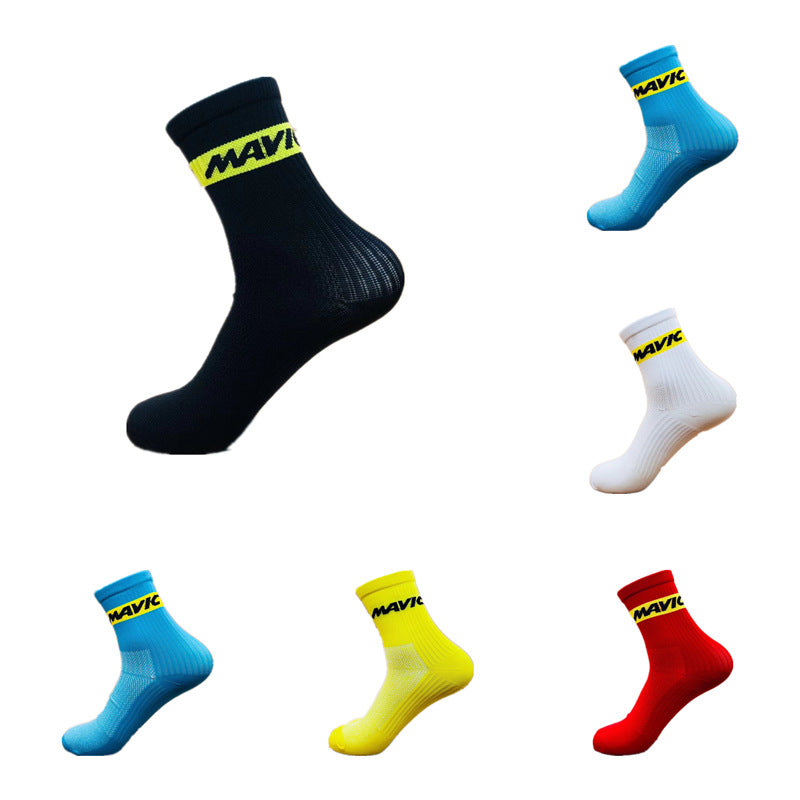Chaussettes de sport de cyclisme pour hommes et femmes