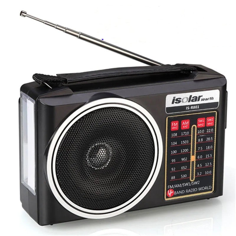Pleine bande Radio FM AM moyenne onde FM diffusion LED éclairage portable