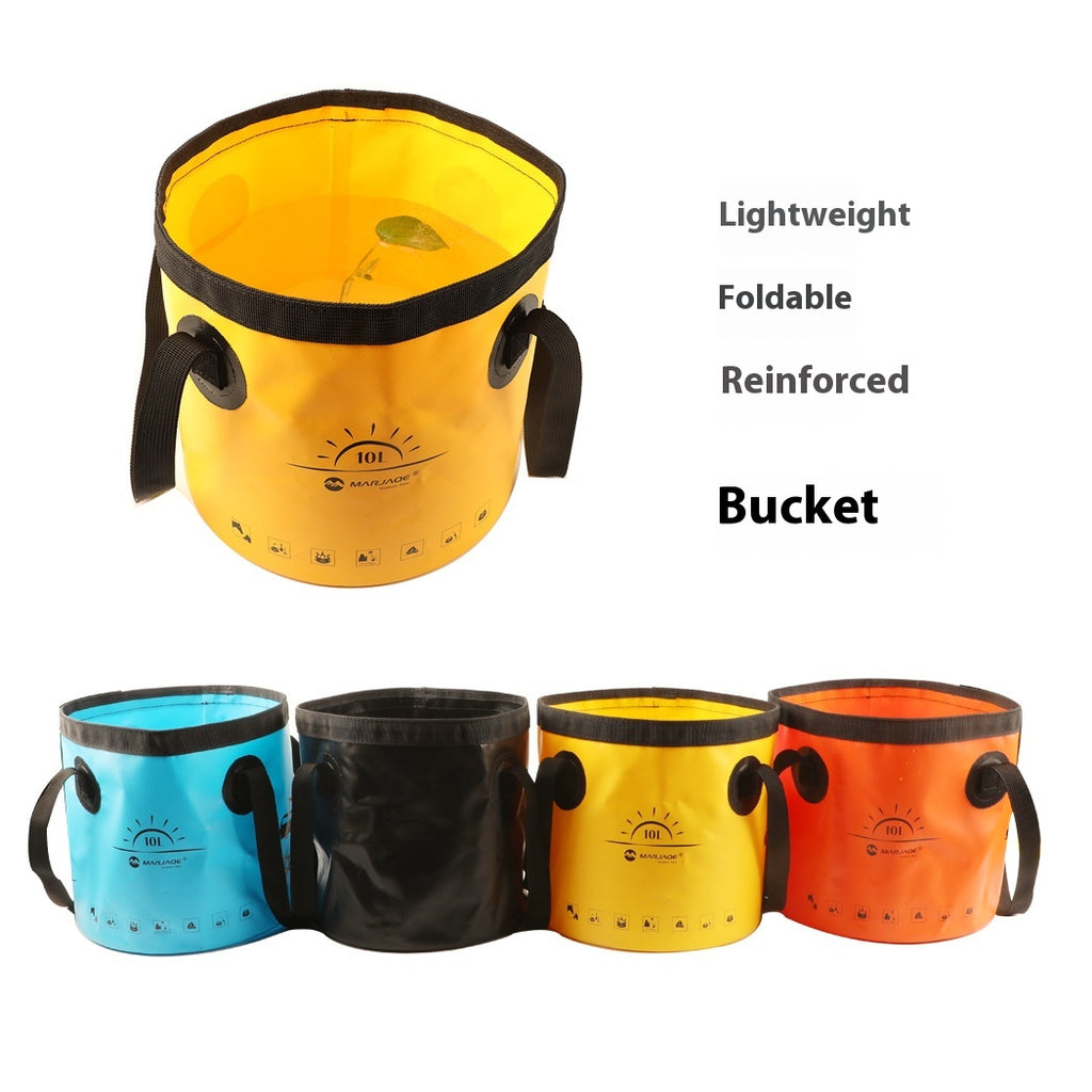 Foldable thickened PVC document bucket