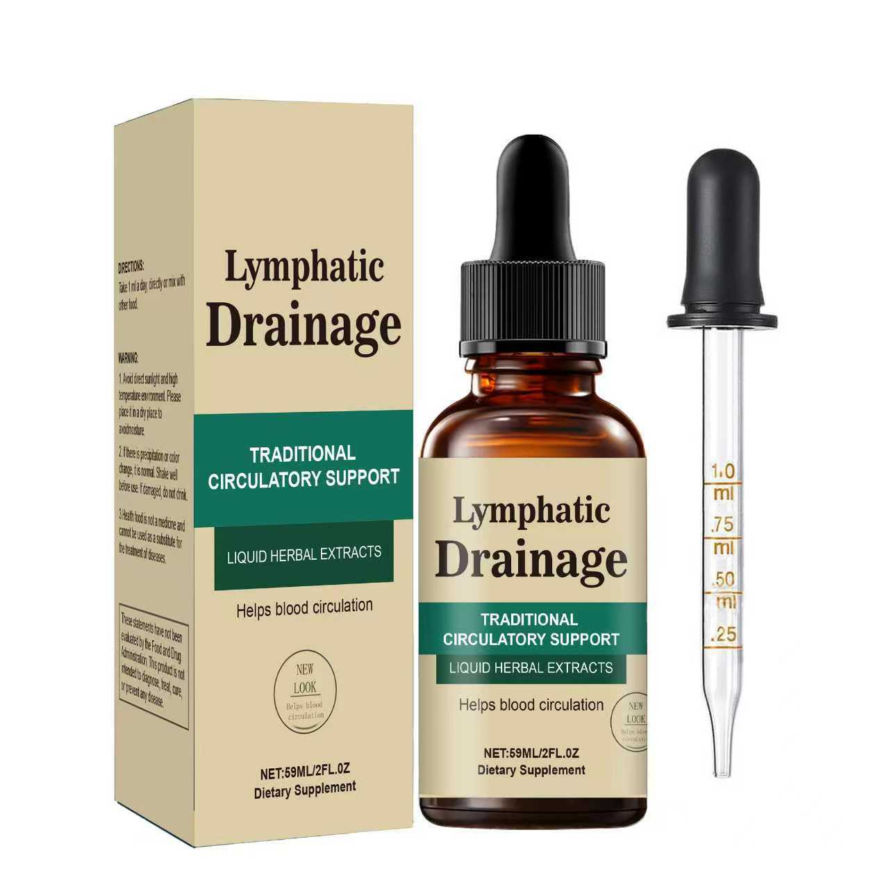 Drainage lymphatique gouttes Lymphatique 60ml