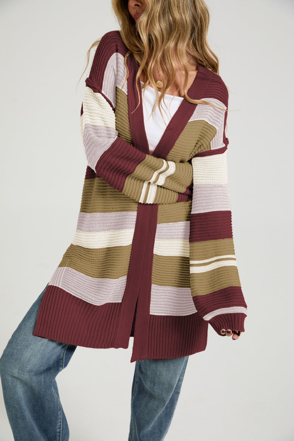 Manteau à manches longues pour femmes