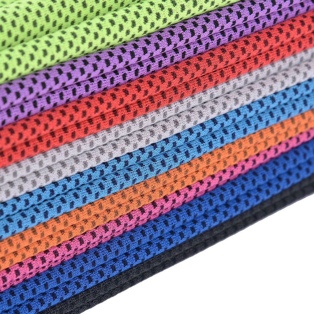 Serviette de glace à double couche de refroidissement d'été