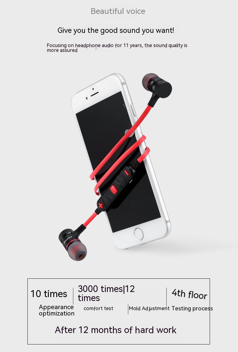 In-ear Bluetooth sports headphones