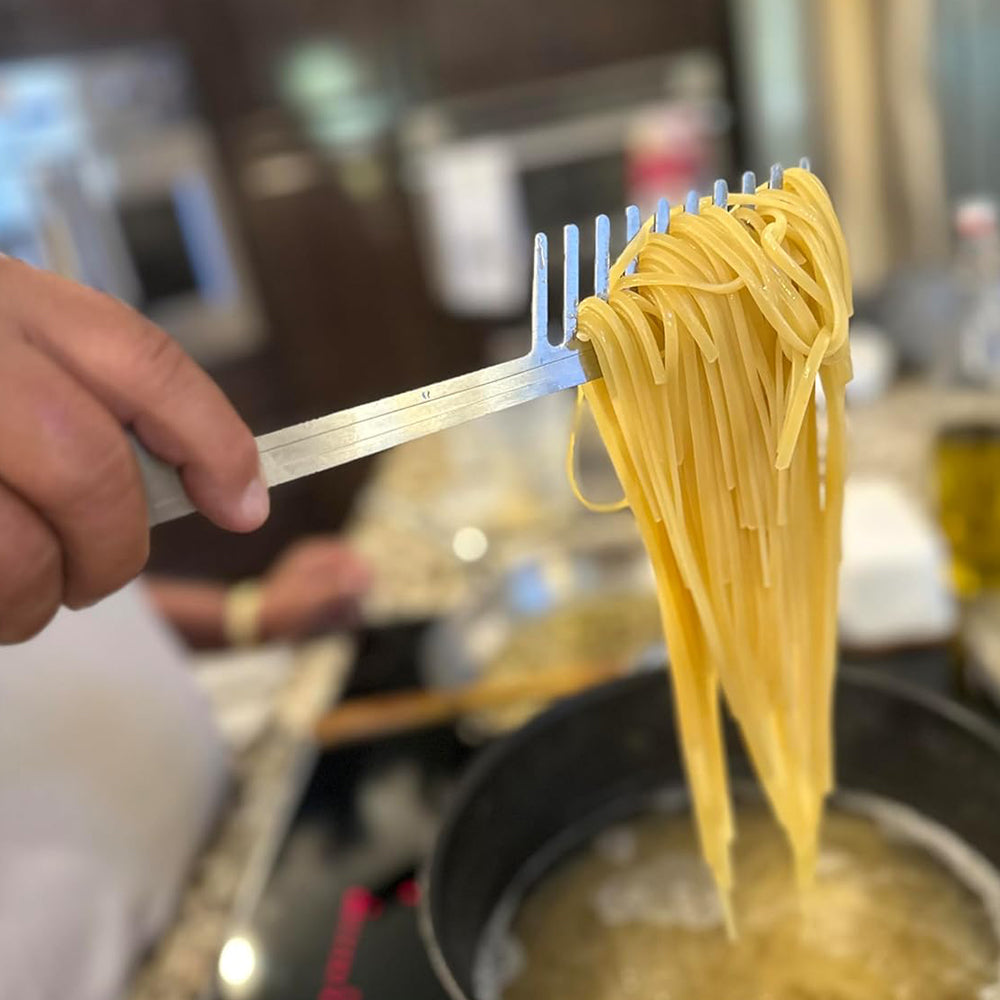 304 En acier inoxydable Fourche de pâtes Spaghetti Serveur alimentaire résistant à la rouille Noodle Spoo Kitc