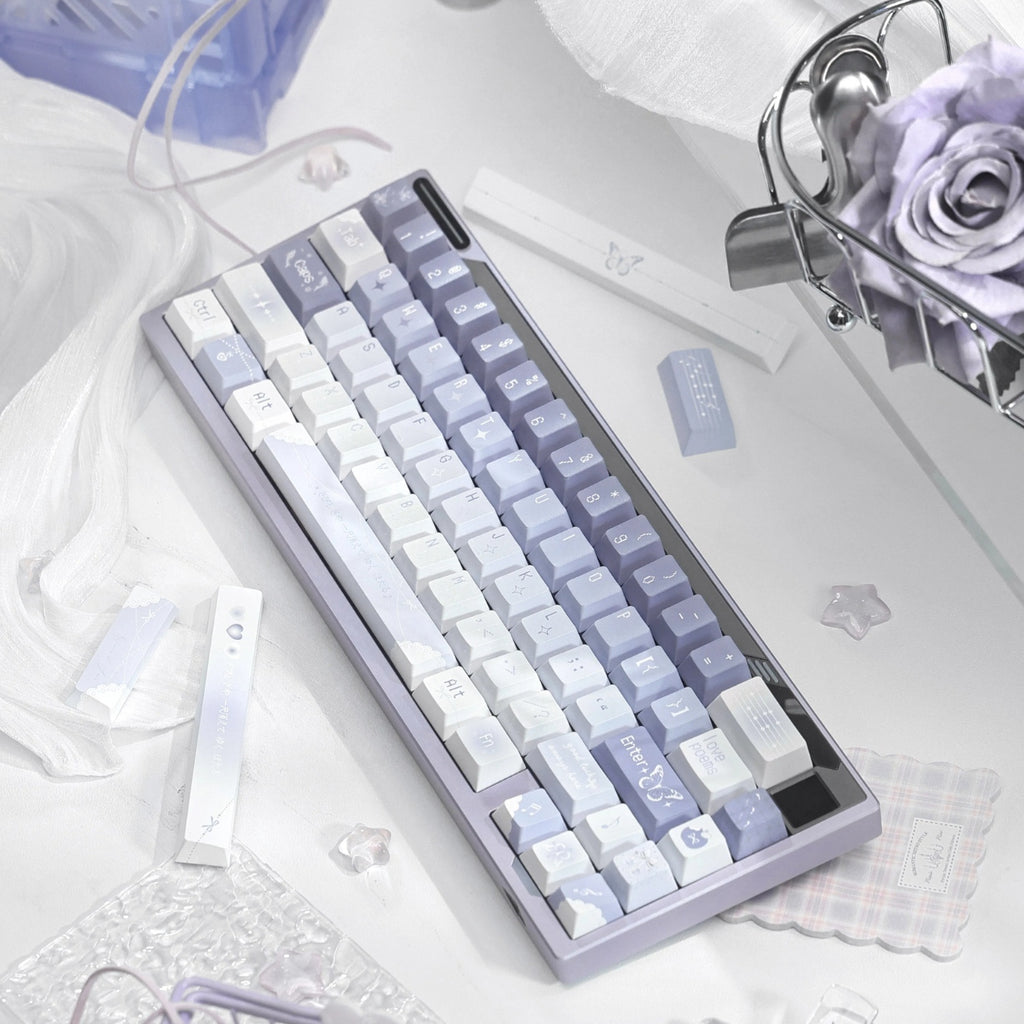 Muse Color Butterfly Whisper Keycaps Taille originale PBT