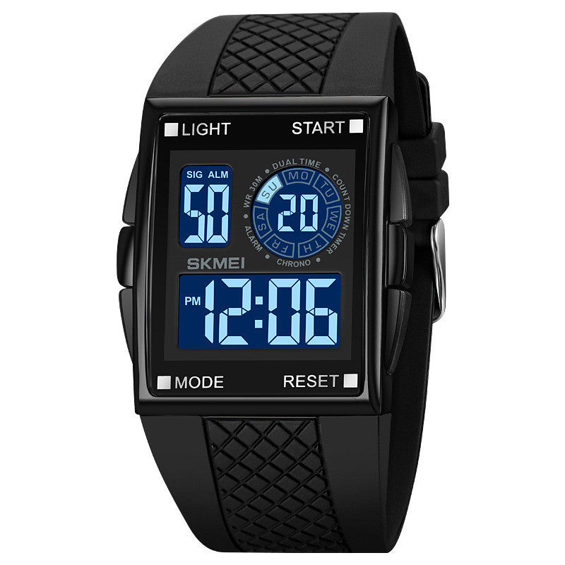 Imperméable Timing Luminous Sports Watch Multi-fonctions