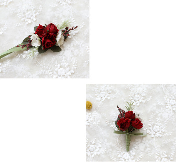 Groom et Groomsman Corsage