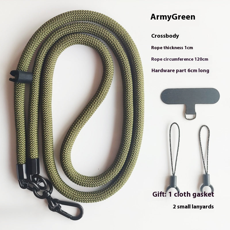 Mobile Téléphone Lanyard Crossbody peut dos Anti-perte corde Sling résistant à la chute