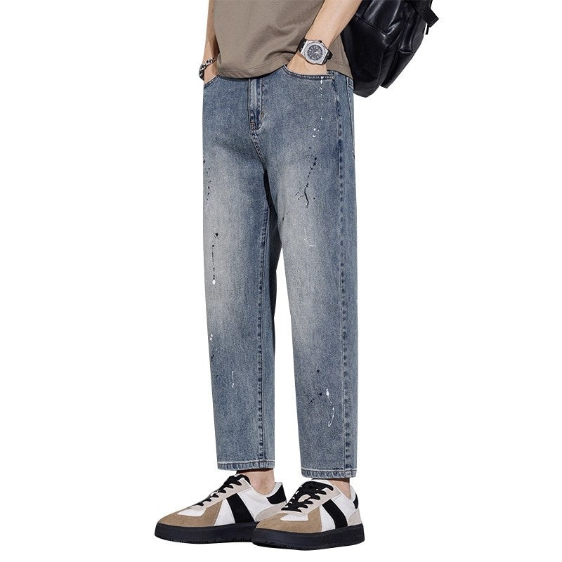 Jeans de style américain pour homme style fin d'été