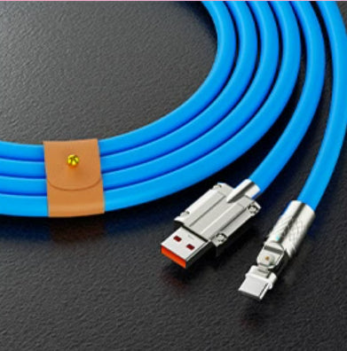 Mecha Elbow 180 Reinforced Rotating Data Cable