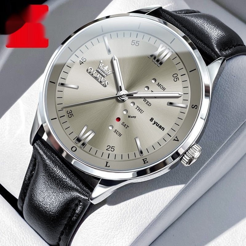 Montre Quartz multifonctions Bonnes montres imperméables pour hommes