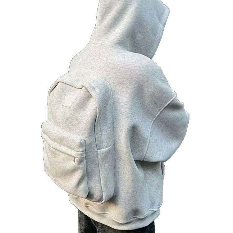 Sweatshirt homme 3D Cardigan pour sac à dos