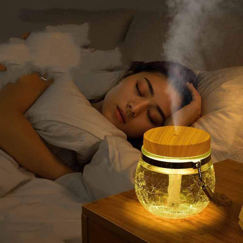 Humidificateur de boule d'atomiseur de charge USB lourd de foyer