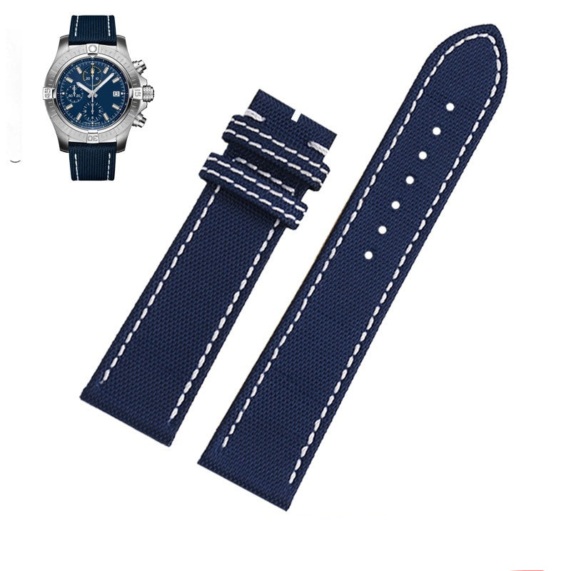 Bracelet de montre entièrement en nylon