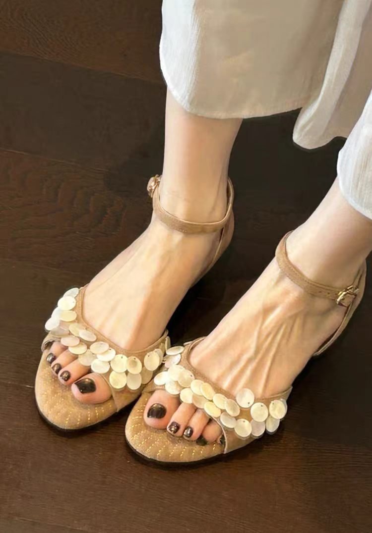 Sandales d'orteils ouvertes pour femmes