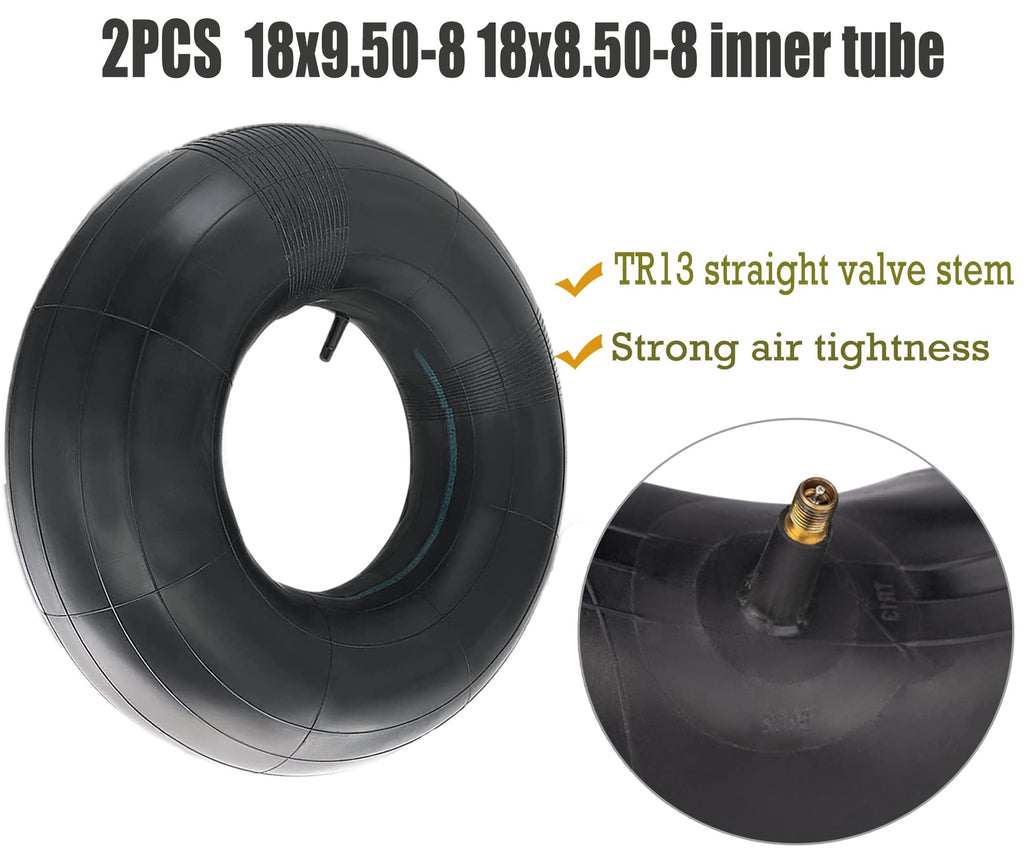 2X 18x8.50-8 19x7-8 20x7-8 Tube de remplacement du tube intérieur de pneus W TR 13
