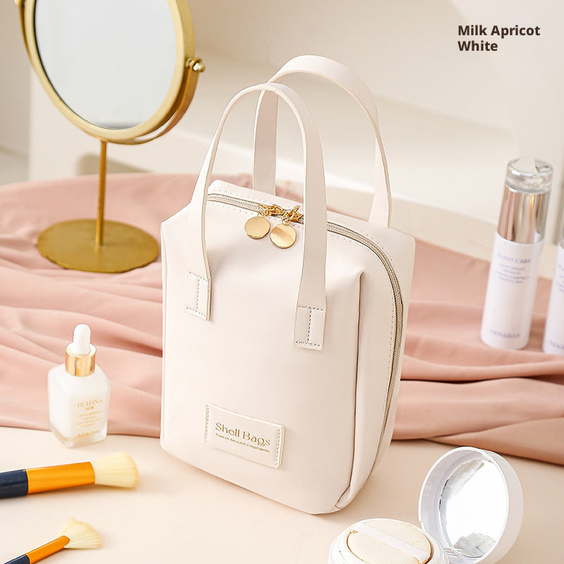 Cosmétiques sac-coque blanc modèle-un pack