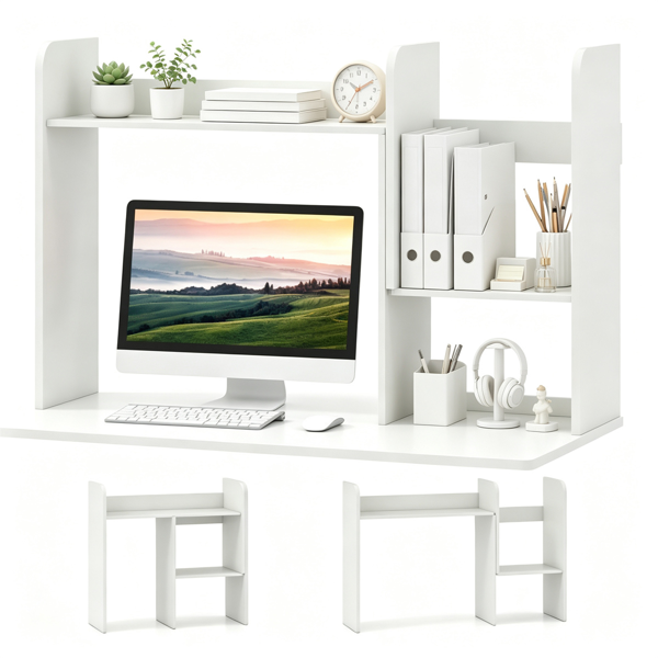 Organisateur de bibliothèque de bureau extensible