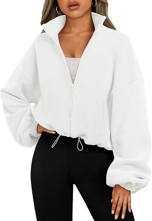 European And American Export Vêtements pour femmes Amazon populaire polaire polaire veste de sport St