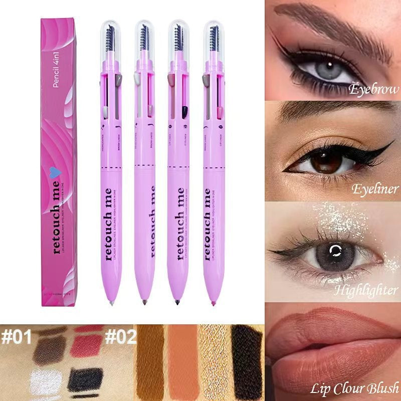 Stylo de maquillage 4-en-1 Stylo de beauté