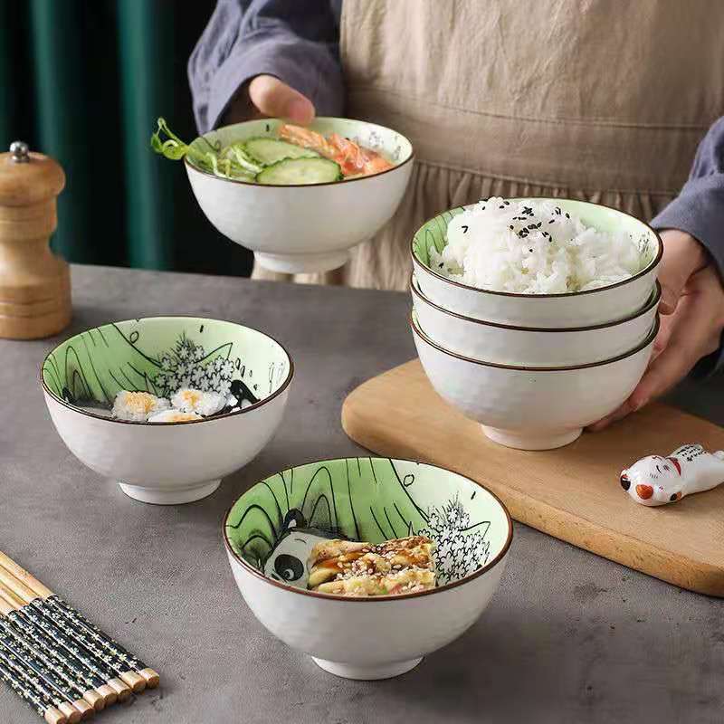 Panda Bowl Set housen combined tableware boîte cadeau