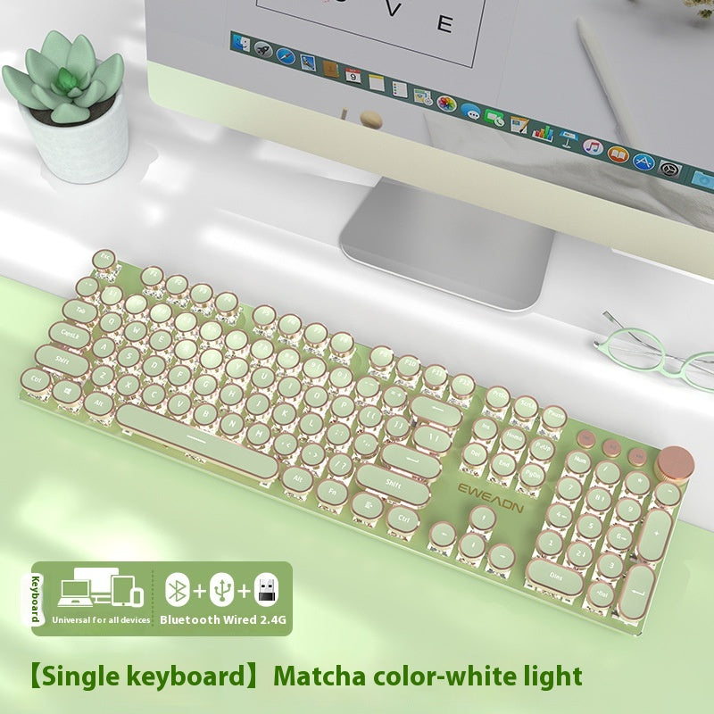 Appareils de sport électronique Clavier sans fil Bluetooth Office