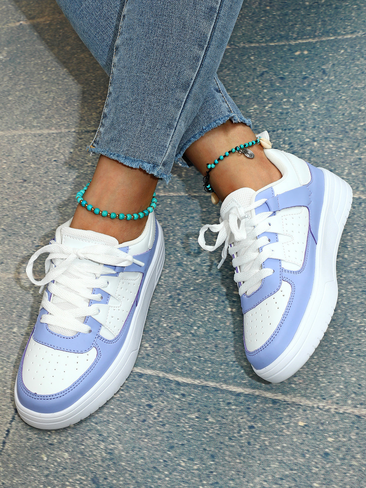 Ins European and American Fashion Platform Couple Soft Bottom Confortable Board Shoes Ca