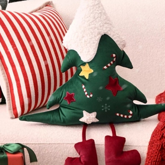 Arbre de Noël Oreiller en forme spéciale Canapé Salon Ambiance Année