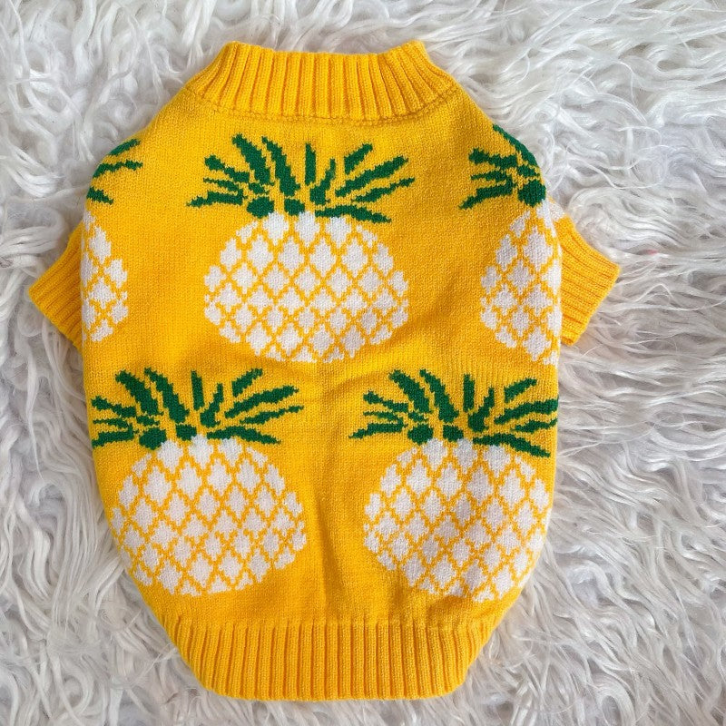 Mignon ananas Imprimer Jarre Aero Bull Automne et hiver Vêtements de Noël