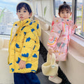 Style Veste Down pour enfants Coton long et épais