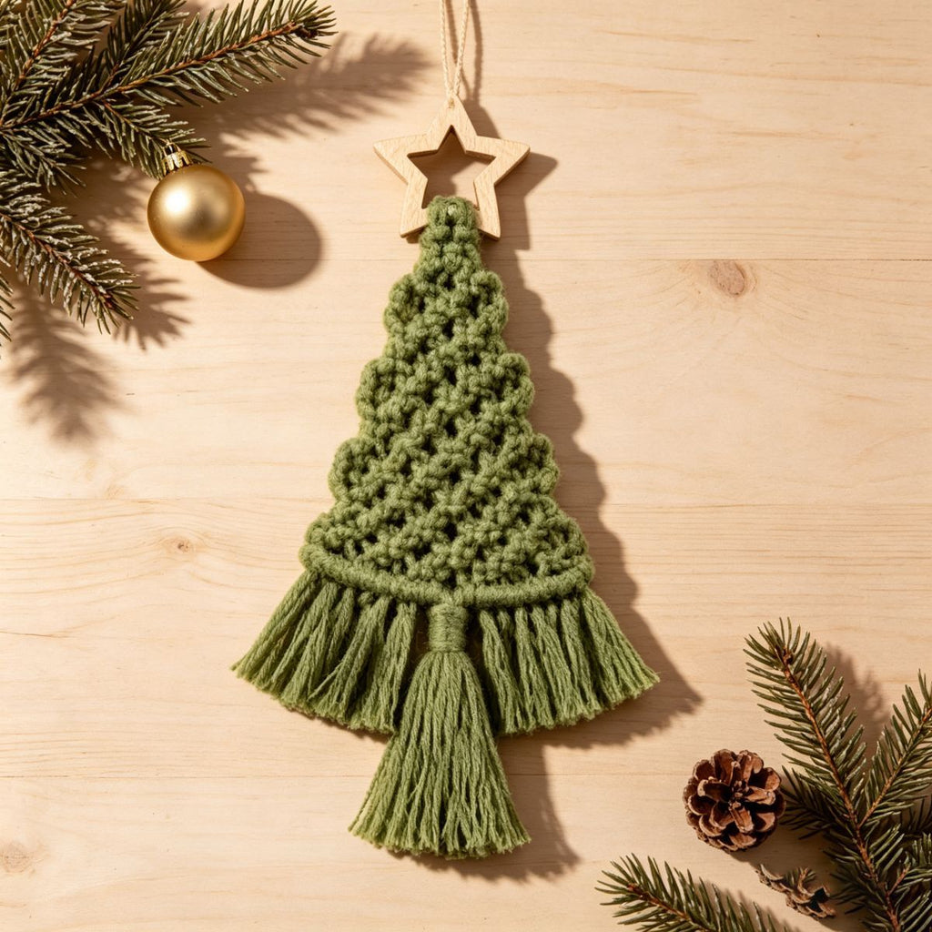 Ornements d'arbre de Noël de style bohème pour les fêtes