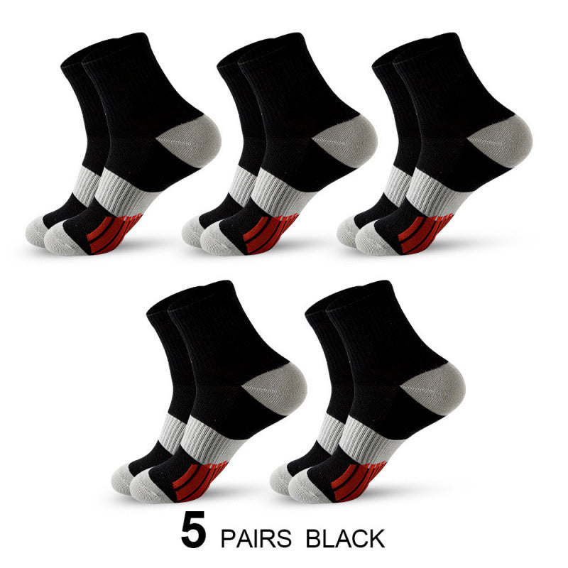 Chaussettes en tube moyen pour hommes
