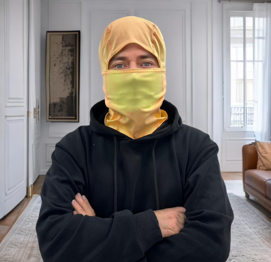 Couverture de la tête et masque de visage