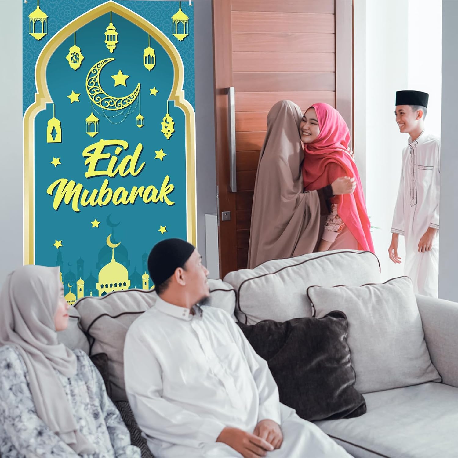 180 X 90 cm Ramadan Moubarak Banner
