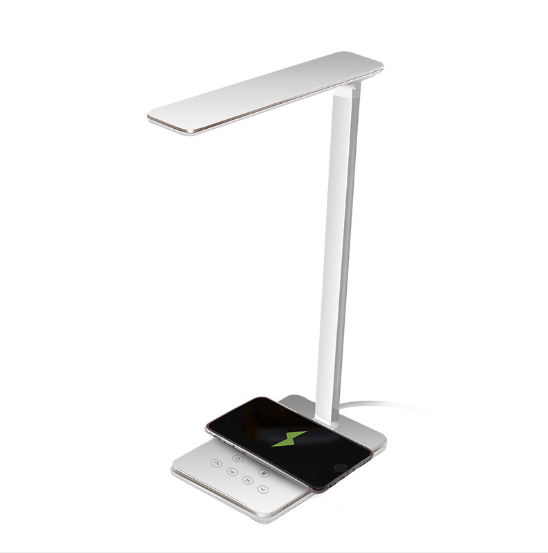 Vente lampe de charge sans fil led lampe de bureau avec USB