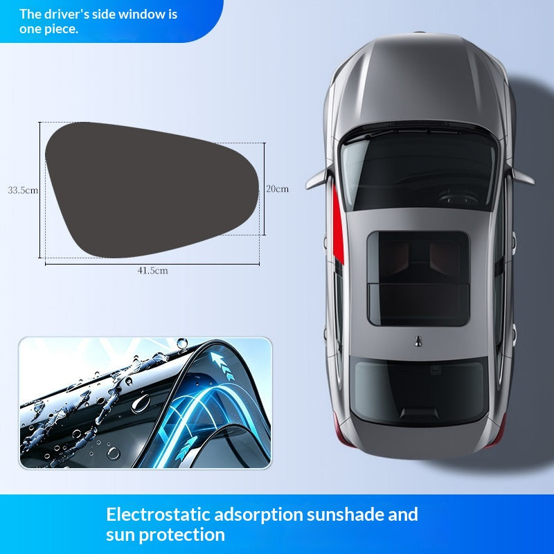 Fenêtre de voiture Sunshade Statique Cling Film