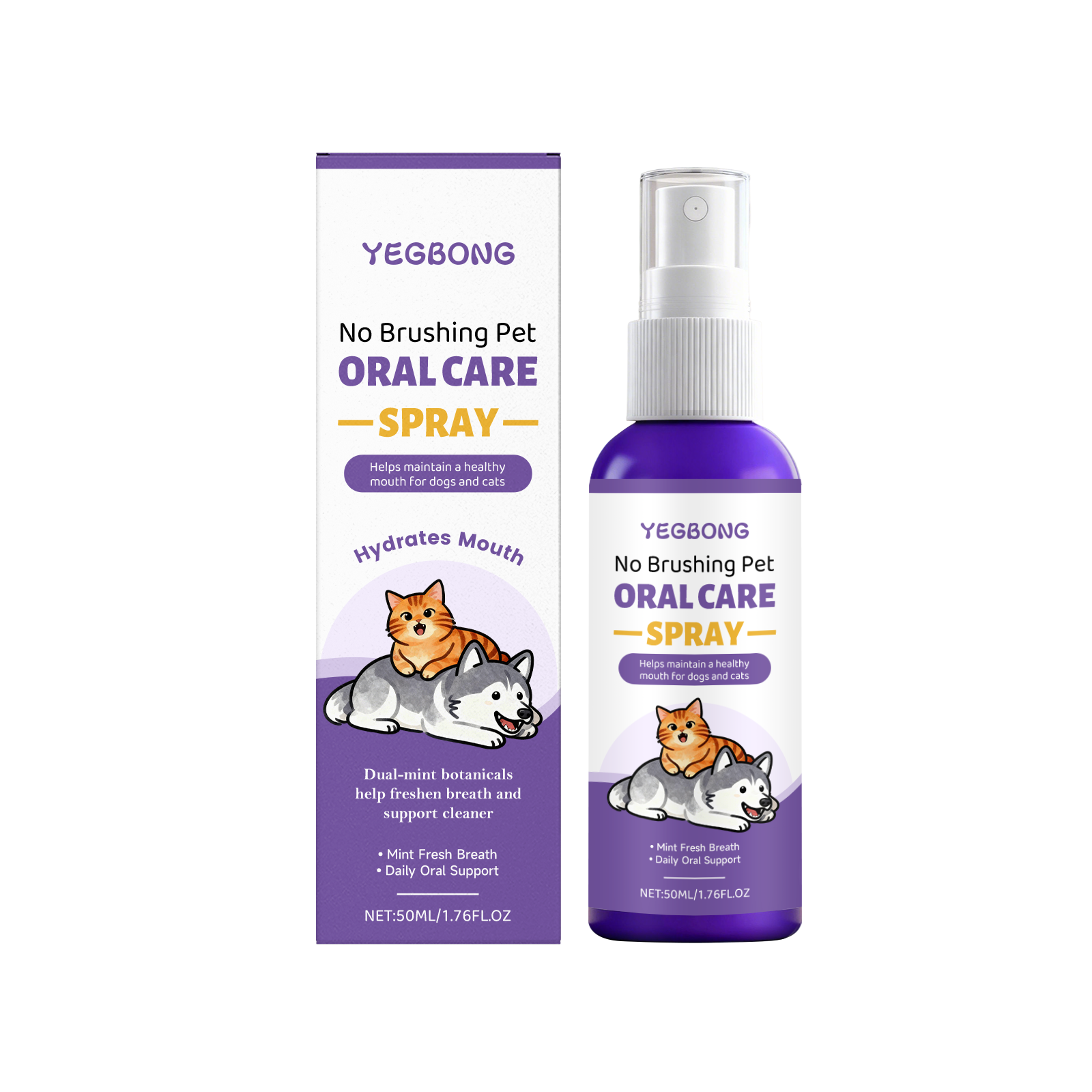 Vaporisateur de dents de chien