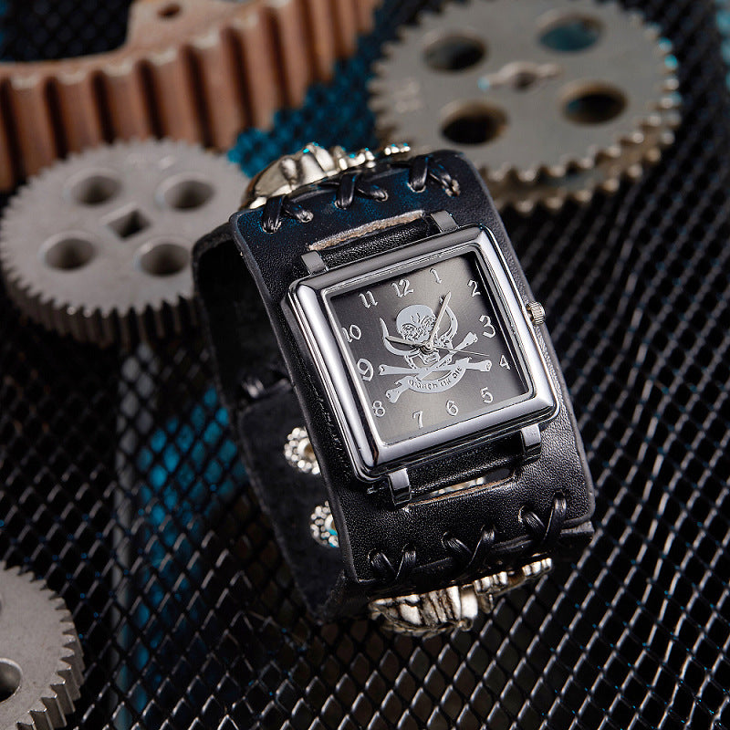 Factory Punk Scorpion Ghost Head Bracelet Belt