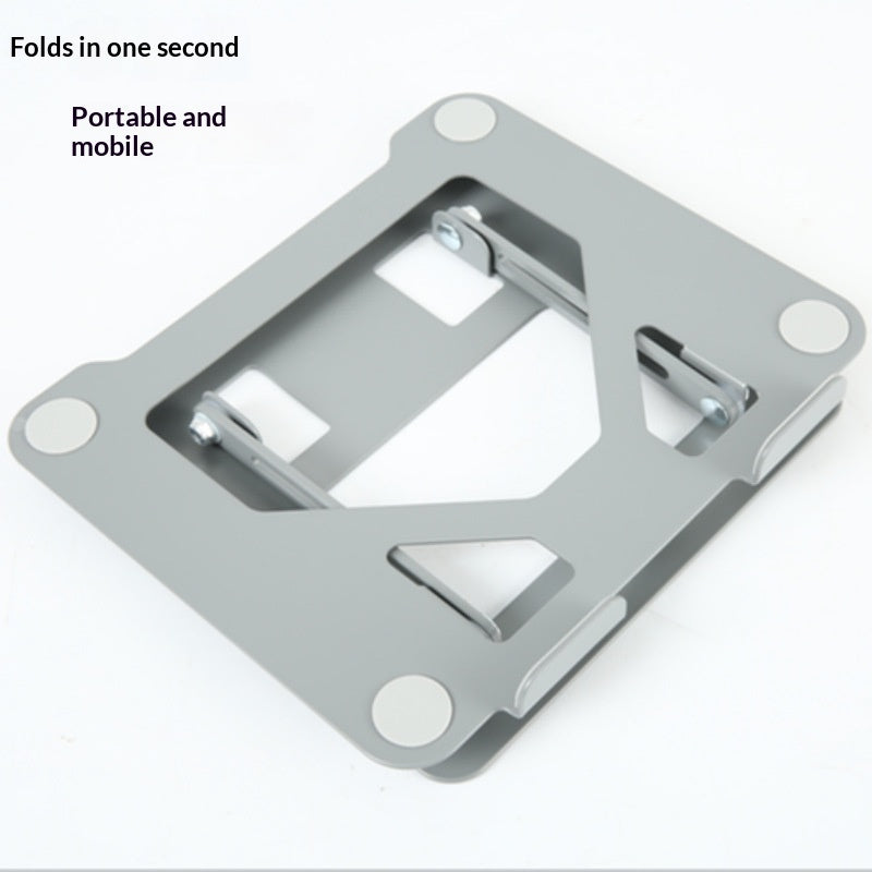 Height-adjustable foldable cooling stand