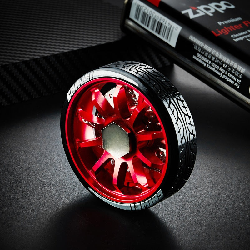 Aluminium Alliage Roue Hub Fingertip Gyro EDC Décompression Décompression Ornements