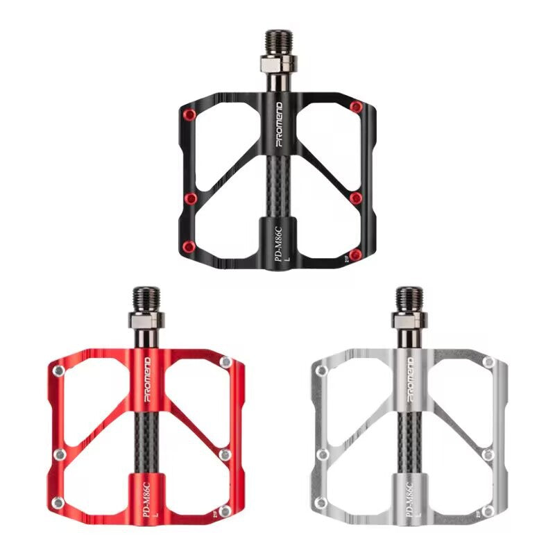 Vélo de montagne à roulement en fibre de carbone 3 pédales